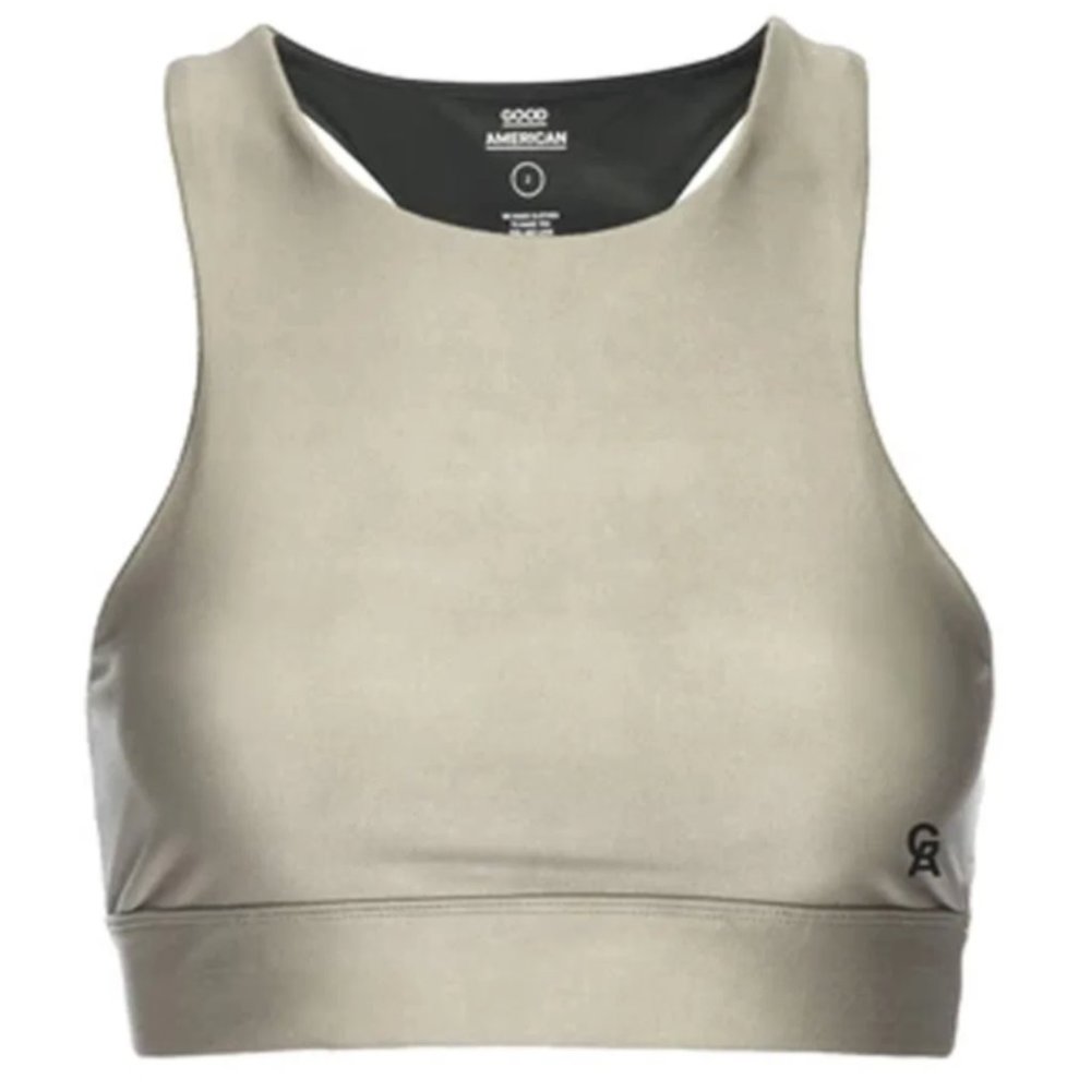 Good American Empower Sports Bra gold - Picture 2 of 5
